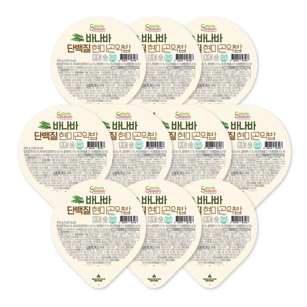 바나바단백질현미곤약밥 150g X 20개입